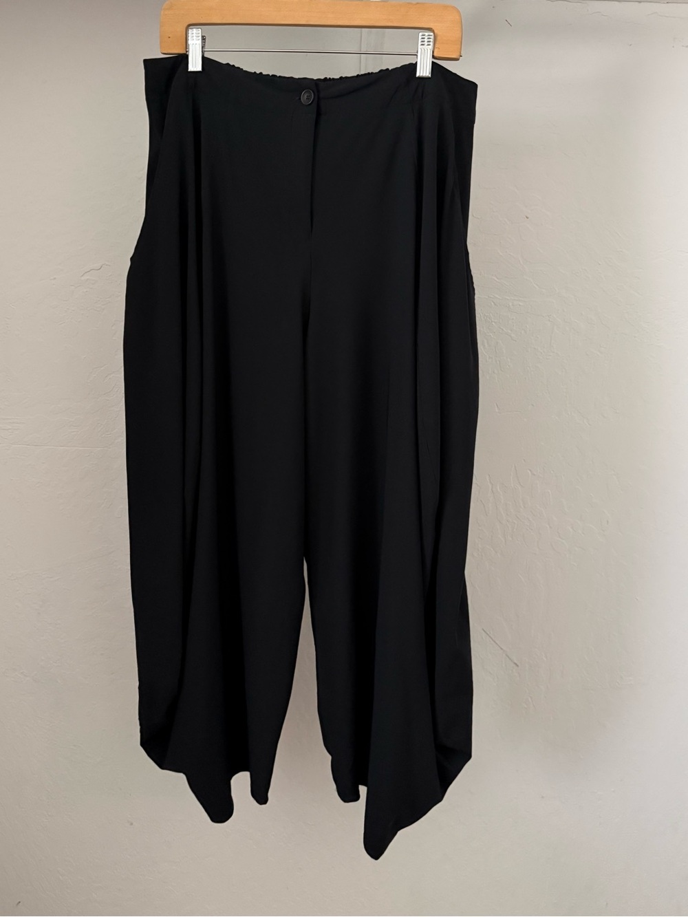 Oska Black Drape-y Culottes - Oska Size 4